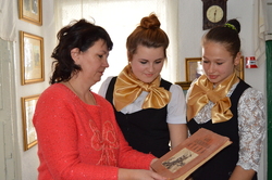 Внеклассное занятие в музейном уголке